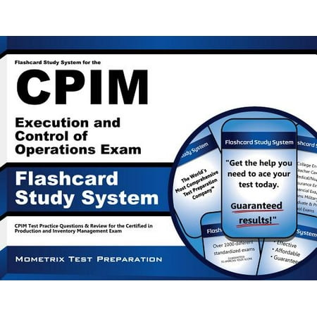 Flashcard Study System For The Cpim Execution And Control