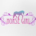 thumbnail image 2 of CafePress - Horse Girl - Adjustable Unisex Printed Trucker Hat with Mesh Back, 2 of 10