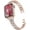 Rose gold, variant on Bands Compatible with Apple Watch 49mm 46mm 42mm 45mm 41mm 44mm 40mm 38mm, Bling Rhinestone Diamond Metal Replacement Strap for iWatch Series 10/9 / 8/7 / 6/5 / 4/3 / SE/Ultra/X