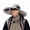 Army Green, variant on Solar Fan Hat with Wide Brim, 21.65-23.62 in Adjustable Nylon Outdoor Hat with Solar Airflow and Wind Cord for Adults