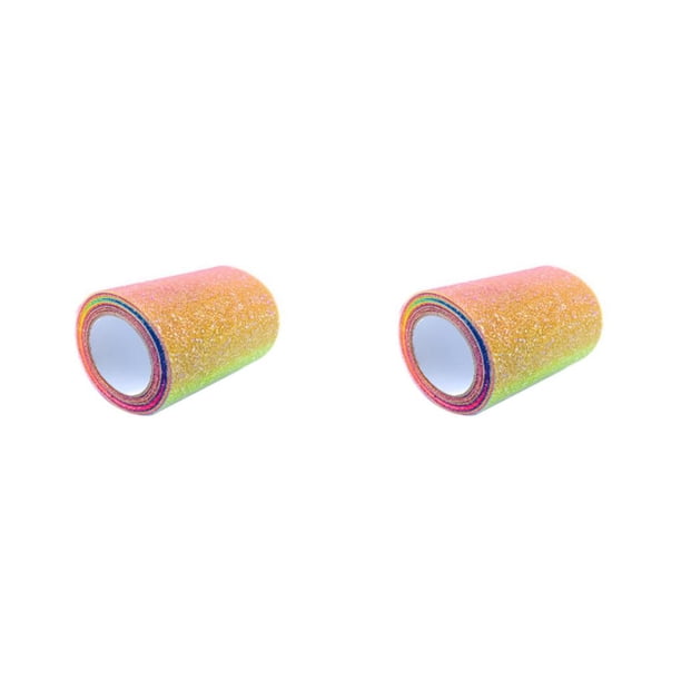 Inteprter Rollo de tul Tela brillante Tules Malla Artesanía Rollos de iris Transpirable Ligero Suministros de boda Fiesta de disfraces Type1 NO1