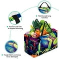 thumbnail image 3 of Frog Large Capacity Oxford Cloth Picnic Basket Reusable Laundry Bag Easter Basket Foldable Box, 3 of 7
