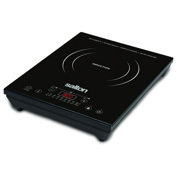ID1350, Induction Portable Electric Cooktop, 2.5"x11.3"x14.8", Black