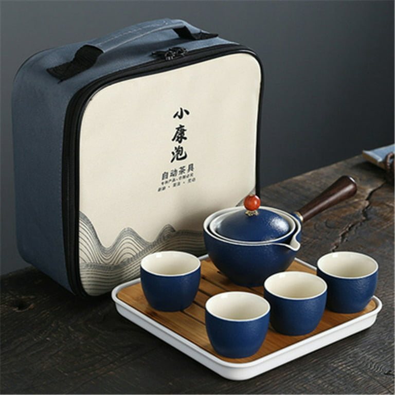 Travel Tea Set, Chinese Kung Fu Tea Set, Portable Tea Set With
