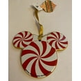thumbnail image 2 of Disney Parks Santa Minnie Icon Disc Ceramic Christmas Ornament New With Tags, 2 of 3