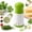 Silver, variant on Picador De Cilantro and Spice Grinder, Manual Herb Grinder, Stainless Steel Blade Fresh Leaf Spice Chopper, Twist Hand Cilantro Parsley Mincer, Detachable Kitchen Herb Mill