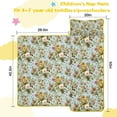 thumbnail image 5 of Pioneer Flower Floral Print Pattern Toddler Nap Mats for Kids Preschool,Sleeping Mat Bag or Kids,Toddler Sleeping Bag,Toddler Nap Mat or Daycare, 5 of 6
