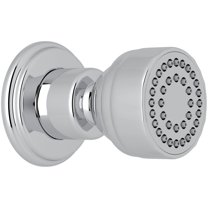 Perrin And Rowe U.5570 Single Function Round Brass Body Spray - Chrome