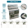 thumbnail image 7 of Table Runner Dresser Scarf 13 x 36 Inch Farmhouse Sweet Home Love Blessed White Green Wood Grain Table Runners Non-Slip Heat Kitchen Dining Table Decor for Indoor Outdoor Home Party Decoration, 7 of 7