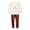 White Kids, variant on Nituyy Christmas Family Pajamas Set Deer Embroidery Tops+Trousers/Romper