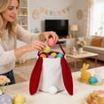 thumbnail image 6 of Kbndieu Easter Basket Egg Buckets for Kids, Bunny Tote Bag with Long Rabbit Ears, Egg Hunt Basket for Easter Decorations Candy Gifts Toy Storage, 6 of 6