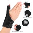 thumbnail image 6 of SkyAuks Thumb Brace, Thumb Splint, Finger Protector with Removable Splint and Adjustable Straps for Arthritis Pain, Joint Sprains or Injured Thumb Support, Black, 6 of 6
