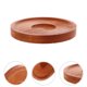 thumbnail image 5 of Posavasos giratorios de bambú para whisky, vasos de whisky con rotación redonda, para Bar y hogar, 2 uds., 5 of 7