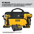 thumbnail image 2 of Taladro Atornillador y Llave de Impacto 20V MAX* DEWALT, 2 of 10