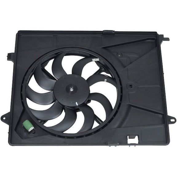 Auxiliary Fan Assembly - Compatible with 2015 - 2018 Chevy Trax 1.4L 4-Cylinder 2016 2017