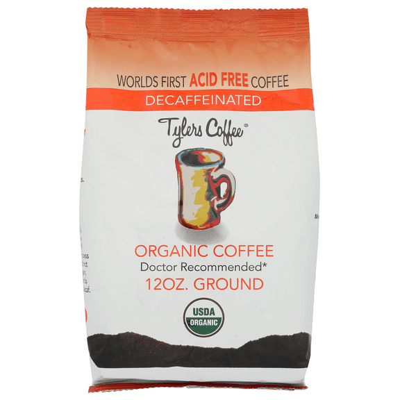 12 OZ. BAG OF DECAF GROUND ACID-FREE COFFEE