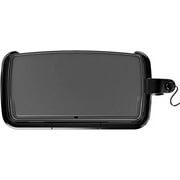 BLACK+DECKER Non-Stick Temperature Controlled 8 Serving Black Griddle