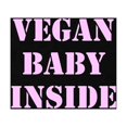 thumbnail image 2 of CafePress - Vegan Baby Maternity T Shirt - Maternity Dark T-Shirt, 2 of 3