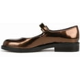 thumbnail image 3 of Franco Sarto Women's Melfi Mary Jane Flat Brown Metallic 8.5M, 3 of 5