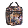 thumbnail image 2 of Cartoon Lunch Bag Zootopia Insulated Lunch Box Leakproof Cooler Food Lunch Containers for Work Travel and Picnic, 2 of 8