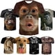 thumbnail image 2 of Camisetas con estampado de cara de animales para niños, ropa de manga corta, informal, bonita, pijama de moda, 2023, 2 of 4