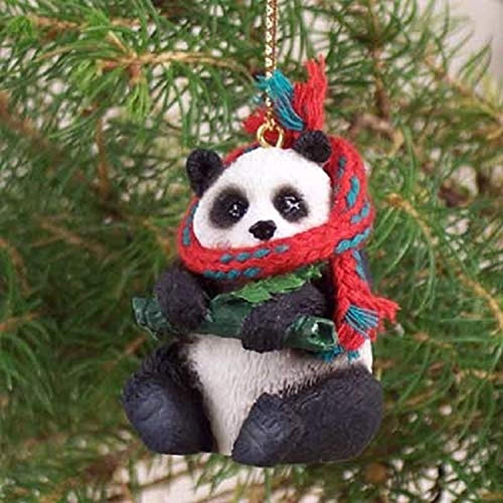 Panda Christmas Ornament 