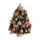 thumbnail image 1 of Árbol de Navidad de mesa Árbol de Navidad con luces Decorativo con adornos colgantes Adorno de alce de 45 cm, 1 of 9