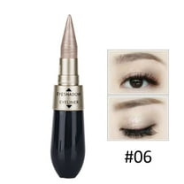 Siquannn Double-end Liquid EyeShadow Combination Easy To Wear Wonderskin Beauty Eye Brow Pencil Black Lip Liner Gel Liner Stuff Makeup Pen White Makeup Makeup Sharpener Green