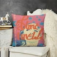 thumbnail image 2 of YINGXI Pink Classroom Throw Pillow Covers Inspirational Quotes Pillow Cases Kids Decorative Cushion Cases for Sofa Couch Living Room 22x22in, 2 of 5