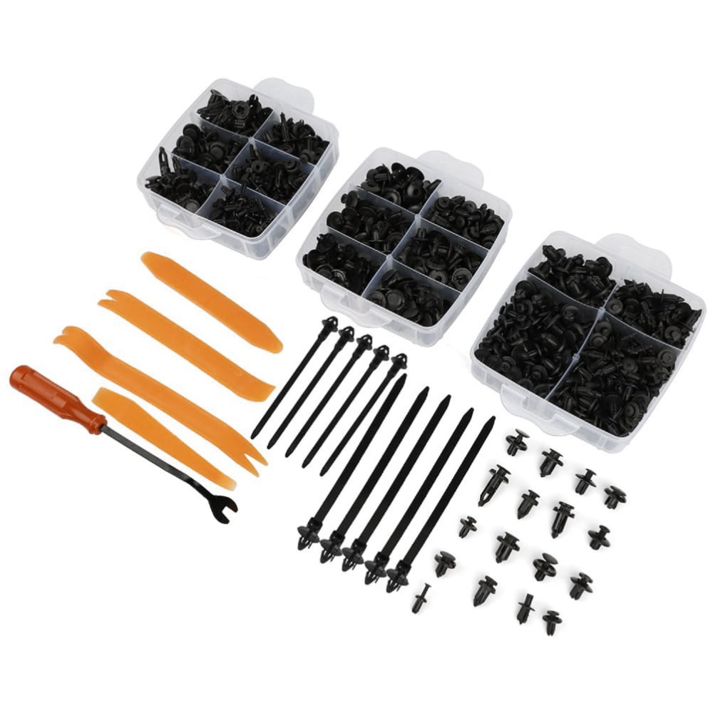 ZJYAIZD Car Retainer Clips Auto Fasteners Push Trim Clips Pin Rivet Bumper Kit (Plastic Clips,Plastic Box) for Subaru for BRZ for Impreza for Legacy for Outback for WRX for WRX ,for Mazda 6