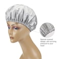 thumbnail image 3 of Shower Cap, 4-Pack Shower Caps for Women, Double Waterproof Layers Bathing Shower Hat Hair Protection EVA Shower Caps Reusable(A), 3 of 7