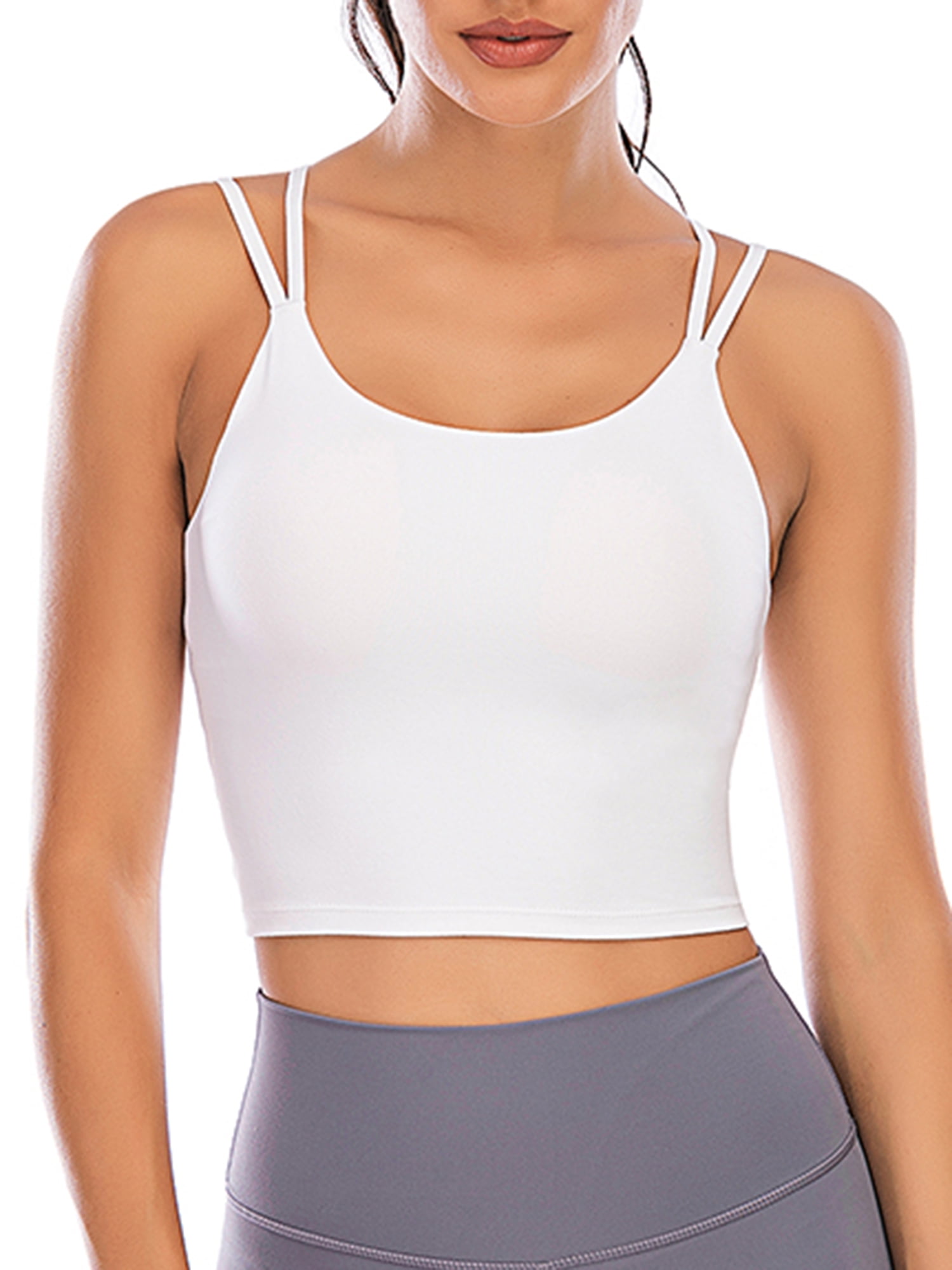 womens longline gym top