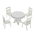 thumbnail image 1 of de cocina blanca 1/20, juego de sillas modelo comedor diseños de exhibición Zulema  Mesas y sillas en miniatura, 1 of 8