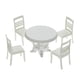 thumbnail image 3 of 5 Unids de Comedor Silla Modelo Conjunto 1:20 Casa Miniatura Mini Muebles de Juguete CUTICAT  Mesas y sillas en miniatura, 3 of 8
