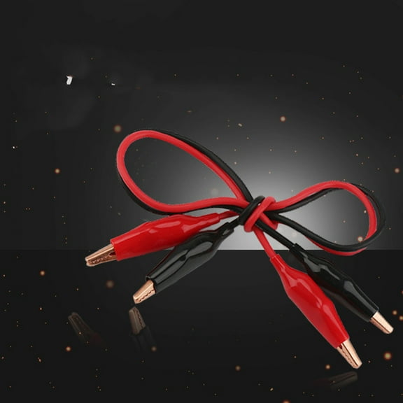 Worgeous Alligator Clip 30Pcs for Electrical Insulation and Soldering Clamp Use