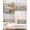 Biscotti Beige and Grey, variant on Purple Grey Ombre Pillow Cases Cal King Size, Smooth Satin Pillowcase for Hair and Skin, Modern Gradient Abstract Art Decorative Cooling Bed Pillow Covers with Zipper, 20x40 Inches