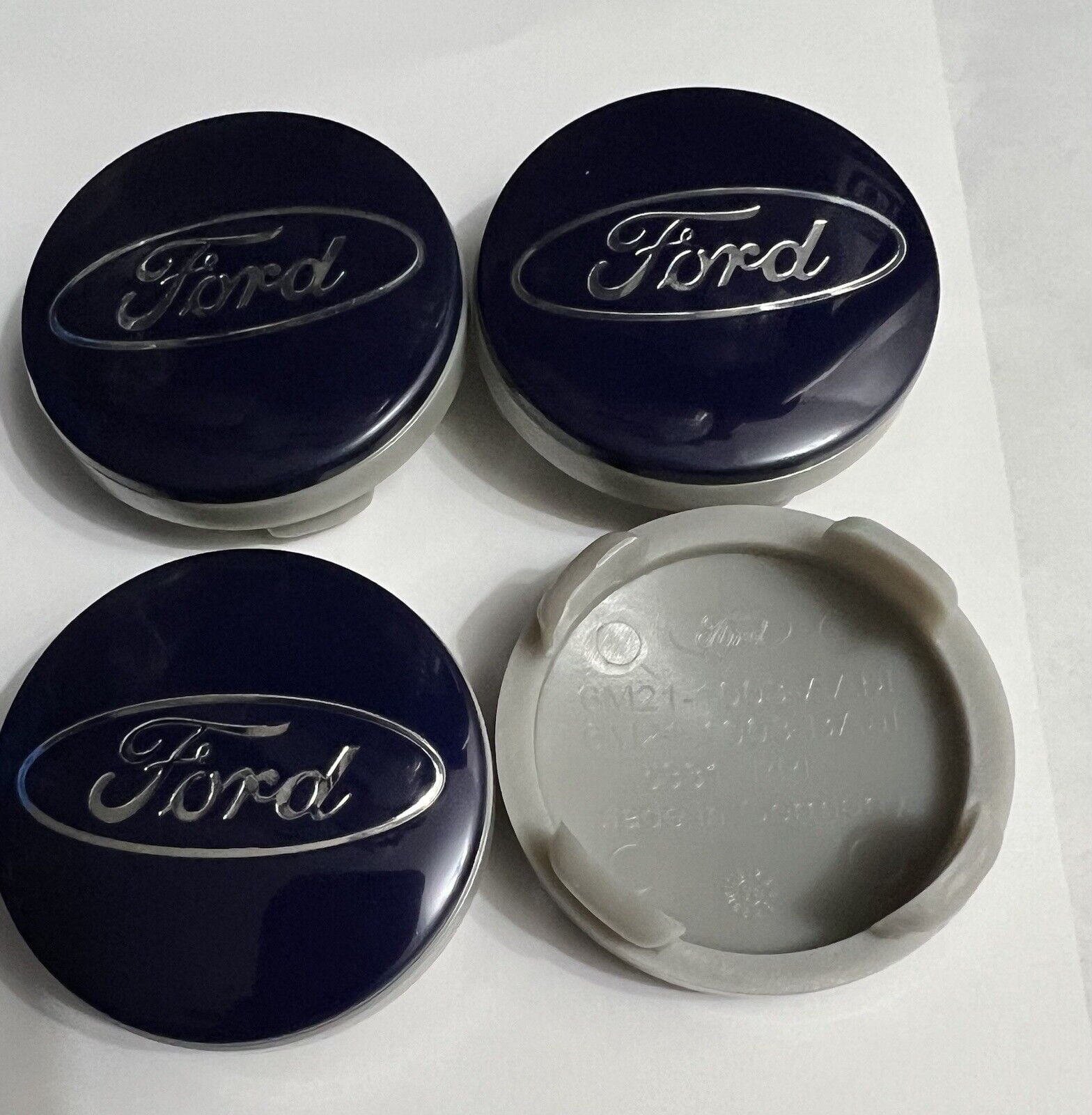 4x Ford Wheel Center Caps 54mm/2.12 inch Rim Center Hub Caps Wheel Hub