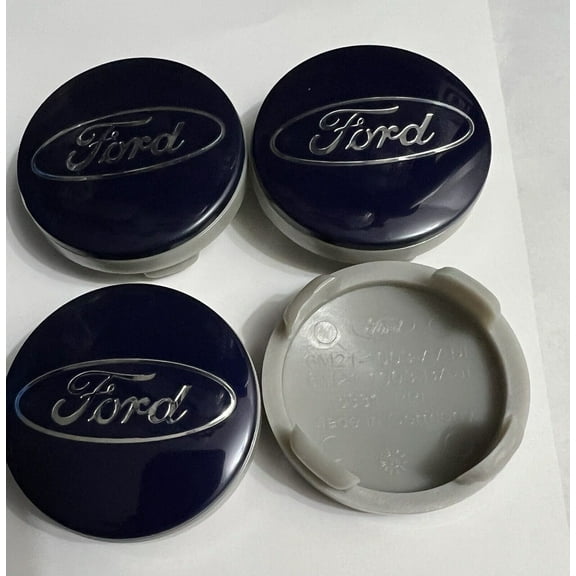 jdmotiv 54mm Wheel Covers & Hub CapsBlue, 4 Pieces