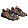 thumbnail image 6 of Hippie Peace Sign Shoes Sneakers Black Size 9.5, 6 of 7