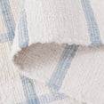 thumbnail image 5 of SAFAVIEH Montauk Bevin Checkered Area Rug, Ivory/Blue, 6' x 6' Round, 5 of 10