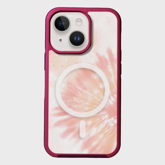 Caseco Mag-Safe iPhone 13 Orange Tie Dye Case