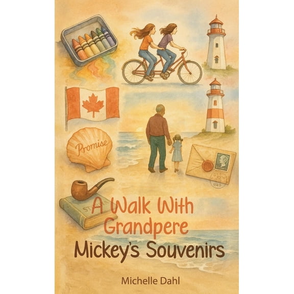A Walk With Grandpere: Mickey's Souvenirs, (Hardcover)