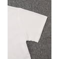 thumbnail image 3 of Camiseta transpirable con adorable estampado de conejo para niña, 100 % algodón, color negro con blanco, manga corta, ideal para jóvenes y adolescentes., 3 of 6