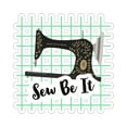thumbnail image 1 of Sew Be It Kiss-Cut Stickers, 1 of 3