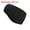 Black, variant on Uxcell Ear Warmer Headband, Ear Warmer Winter Stretchy Running Sweatband Outdoor Essential for Running Jogging Navy Blue