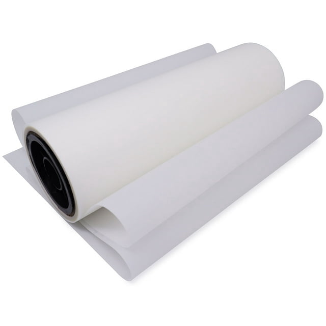 H-E 11.8" x 328Ft DTF Transfer Film Roll Single Sided Hot Peel for Dark and Light Fabric US Stock