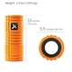 thumbnail image 3 of Rodillo PARA MASAJE TRIGGERPOINT Naranja, 3 of 8