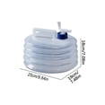 thumbnail image 3 of Xihbxyly Cubo de Agua Plegable, Contenedor Portátil de Gran Capacidad, Diseño a Prueba de Fugas con Grifo, Solución Versátil para Almacenar Líquidos, Ideal para Acampar Al Aire Libre y Viajar, Prácti, 3 of 3