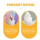 thumbnail image 2 of 100pcs Helado Papel Tazas 3oz Yogur Pudding Cups Tazas Desechables Postres, 2 of 5