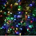 thumbnail image 4 of Cadena de luces solares navideñas Huacenmy 50 LED multicolor de 6,4 m, 4 of 7